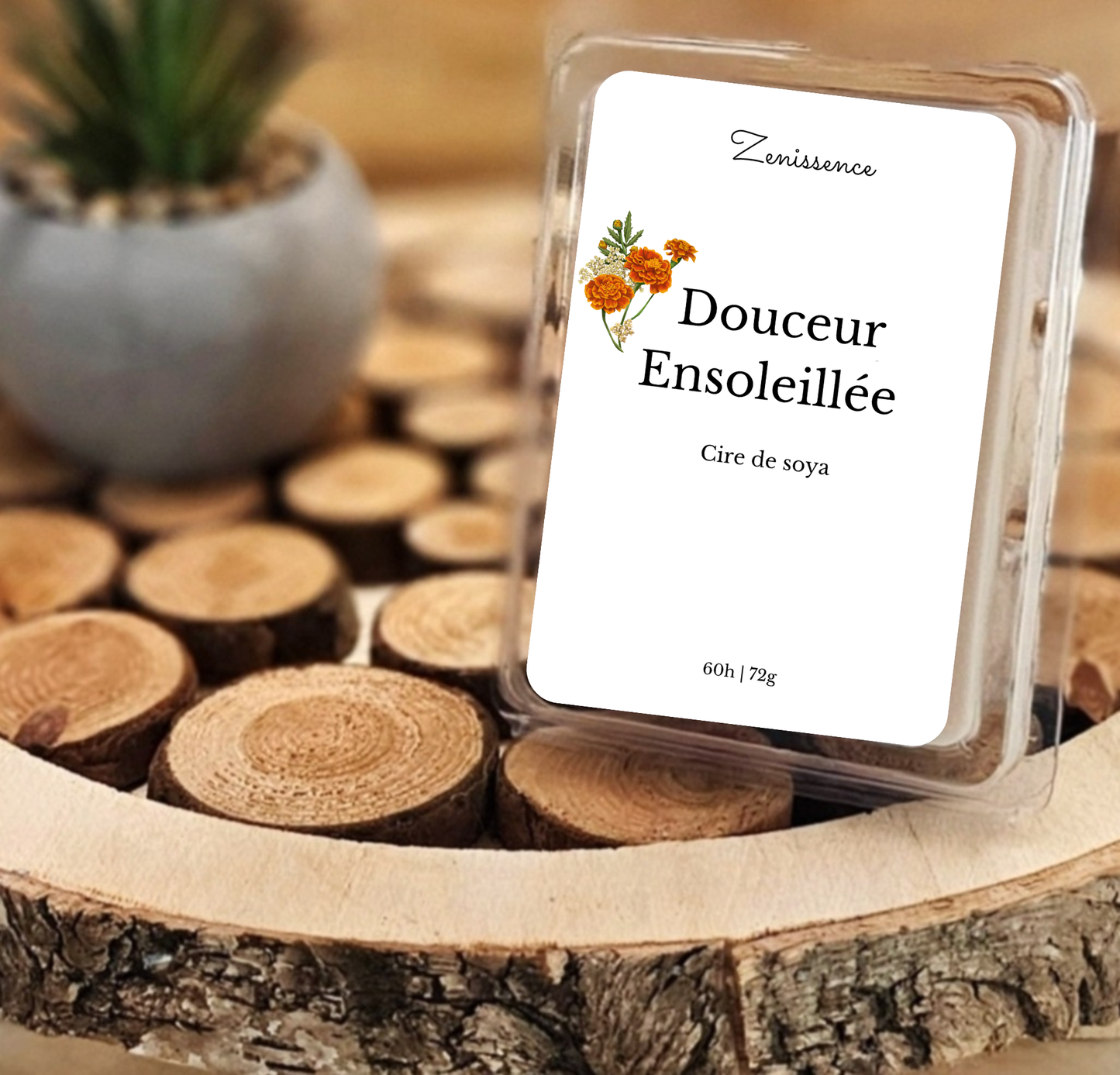 Cubes de cire - Douceur ensoleillée