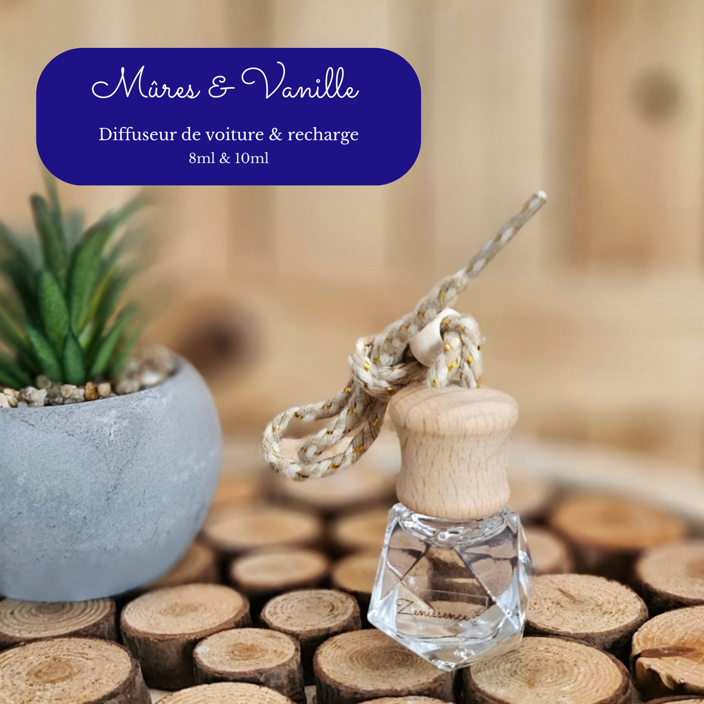 Diffuseur & Recharge - Mûres & Vanille