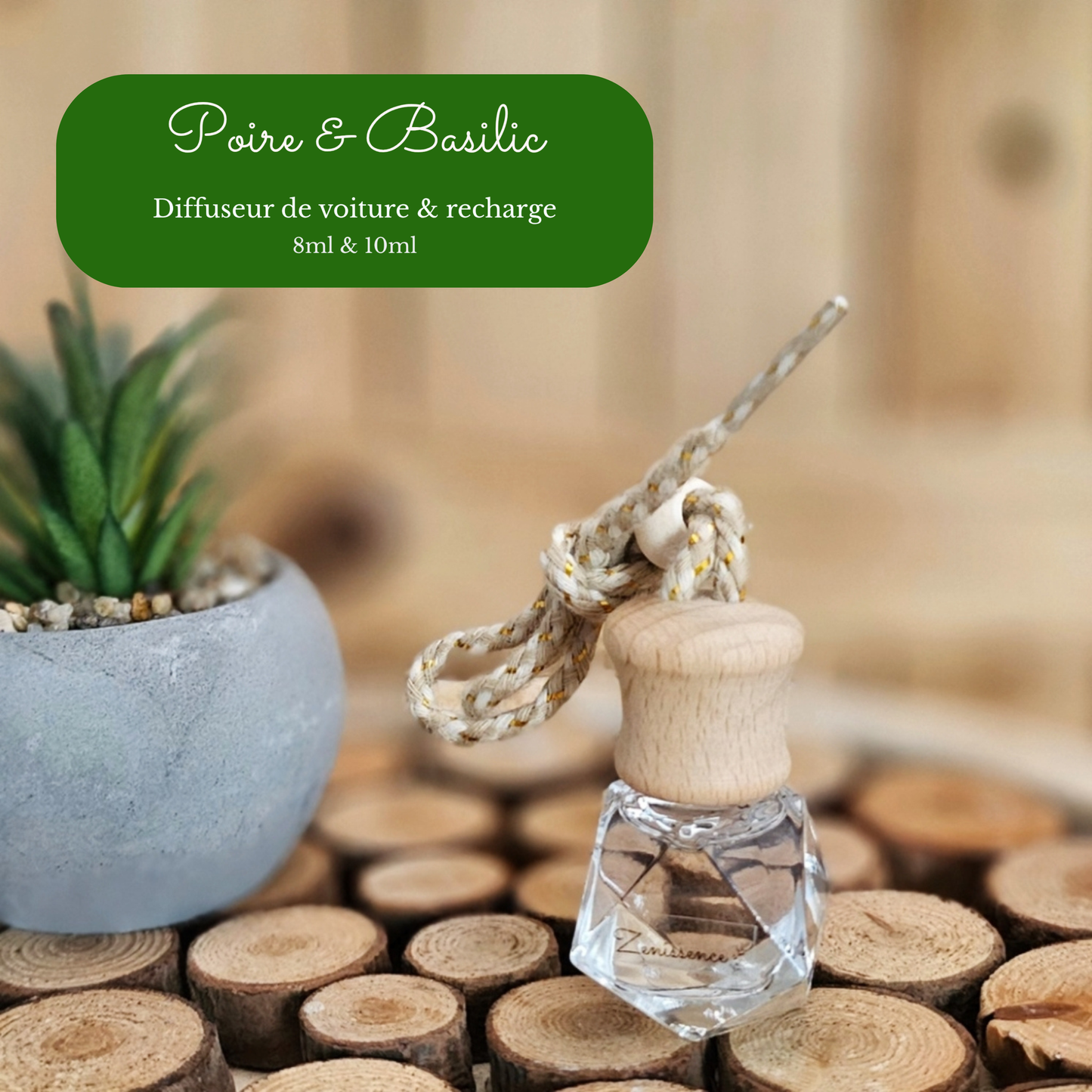 Diffuseur & Recharge - Poire & Basilic