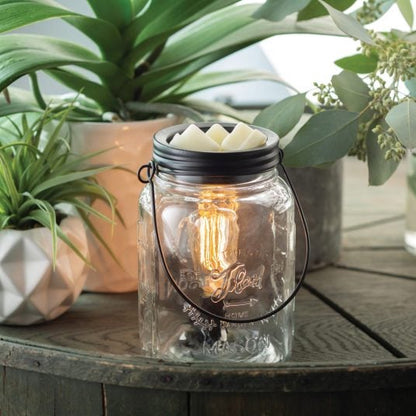 Bocal en verre - Ampoule vintage