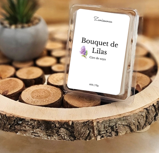 Cubes de cire - Bouquet de Lilas